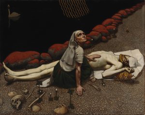 Lemminkäinens mor av Akseli Gallen-Kallela