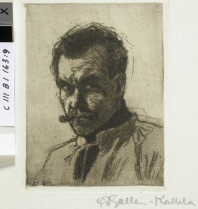 Självporträtt av Akseli Gallen-Kallela
