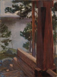 Kalelas veranda av Akseli Gallen-Kallela