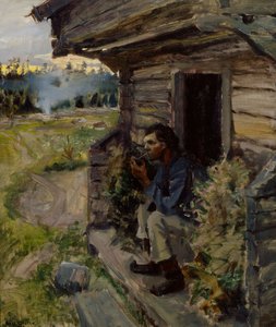 En lugn kväll av Akseli Gallen-Kallela