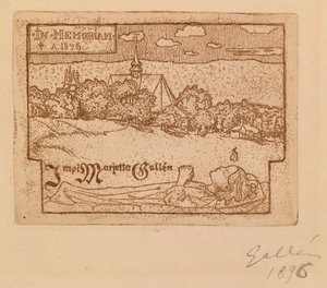 Utan titel av Akseli Gallen-Kallela