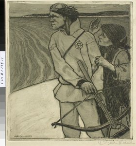 Joukahainens hämnd av Akseli Gallen-Kallela