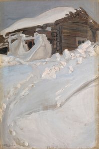 Vinterlandskap av Akseli Gallen-Kallela