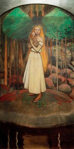 A.Gallen-Kallela, Marjatta u. Christuskind av Akseli Valdemar Gallen-Kallela