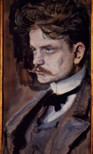 Jean Sibelius / v. Gallen-Kallela av Akseli Valdemar Gallen-Kallela