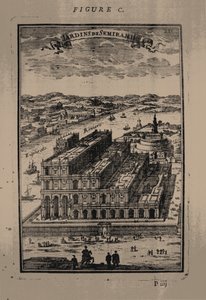 Semiramis hängande trädgårdar, 1683