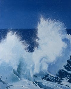 Två små vågor som bryter, 1989 av Alan Byrne