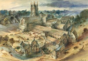 Fountains Abbey, c1100-talet, c1950-1970