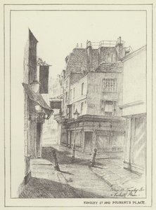 Kingley Street och Fouberts Place av Alan Stapleton