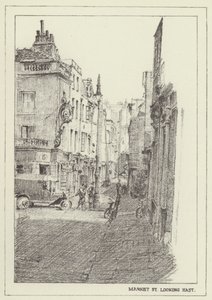 Market Street, med blick österut av Alan Stapleton