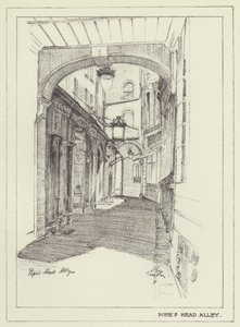 Popes Head Alley av Alan Stapleton