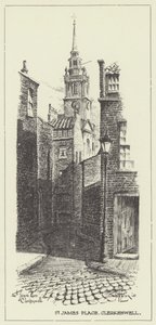 St James Place, Clerkenwell av Alan Stapleton