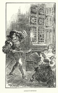 Illustration till Balzacs Contes Drolatiques (litografi) av Albert (after) Robida