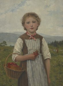 Jordgubbe Mariette av Albert Anker