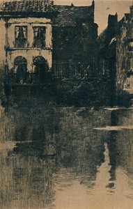 Gamla hus vid vattnet, c 1886-1906, 1906-7