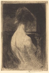 Baksidan av en kvinna (Dos de Femme) av Albert Besnard