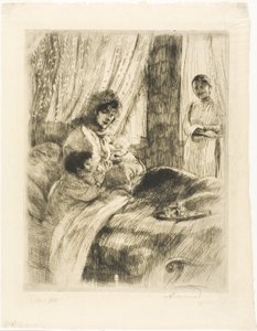 Frukost, tallrik fyra från Woman av Albert Besnard