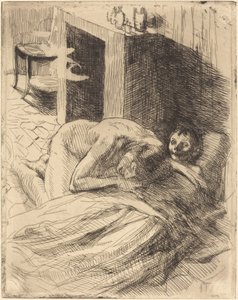 Misery (The Misery) av Albert Besnard