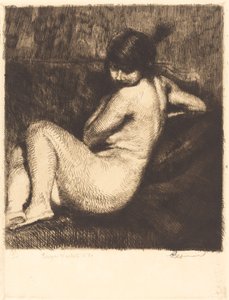 Den befjädrade turbanen av Albert Besnard