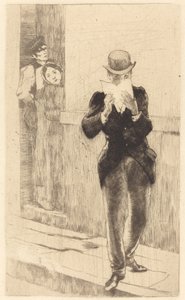 Brevet till Madame Henry av Albert Besnard
