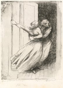 Våldtekten (Le Viol) av Albert Besnard