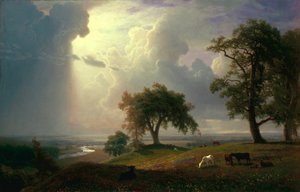 Våren i Kalifornien  av Albert Bierstadt