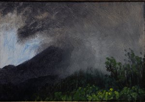 Annalkande storm av Albert Bierstadt
