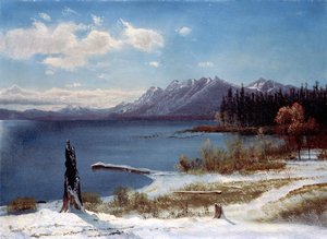Tahoe sjön av Albert Bierstadt