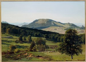 Landskap - Hill and Dale av Albert Bierstadt