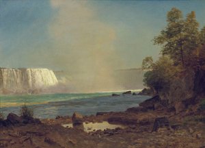 Niagarafallen, 1863 av Albert Bierstadt