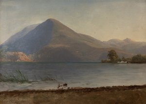 På Hudsonfloden av Albert Bierstadt