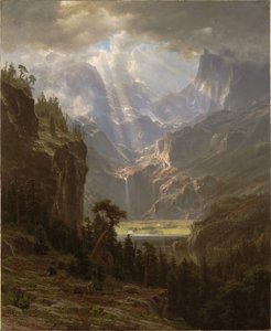 Rocky Mountains, ”Lander’s Peak” av Albert Bierstadt