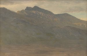 Fridfull utsikt över bergen (White Mountains, New Hampshire) av Albert Bierstadt