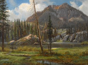 Södra Sierra Nevada Mountains av Albert Bierstadt