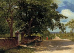 Gata i Nassau av Albert Bierstadt
