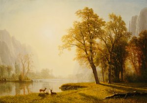 Yosemite Valley av Albert Bierstadt