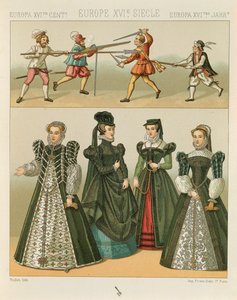 "Le Costume Historique" (The Complete Costume History) av Auguste Racinet, IV volym av Albert Charles August Racinet