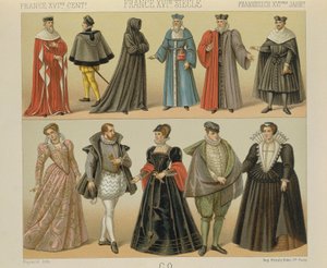 "Le Costume Historique" (The Complete Costume History) av Auguste Racinet, volym IV av Albert Charles August Racinet