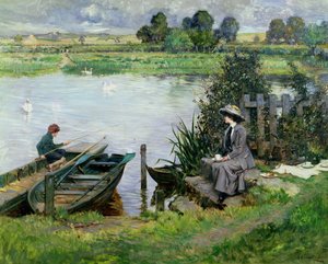 Themsen i Benson, 1912