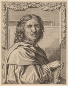 Nicholas Poussin av Albert Clouet
