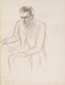 Bertel Gripenberg av Albert Edelfelt
