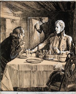Frukost i Pardala ur dikten Sandels av Albert Edelfelt