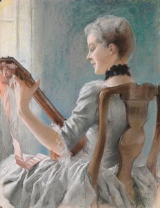Dalins vårsång av Albert Edelfelt