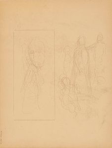 Personalens utkast av Albert Edelfelt