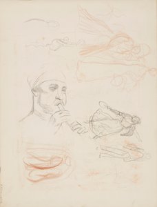 Personalens utkast av Albert Edelfelt