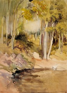 I skogen av Albert Edelfelt