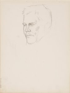 Juho Rissanen av Albert Edelfelt