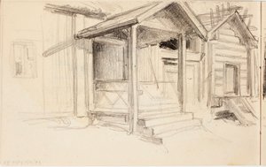 Karlssons stuga, Haikko av Albert Edelfelt