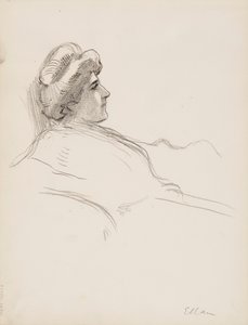 Kvinnlig profil (Ellan)