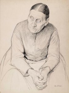 Gammal bondkvinna av Albert Edelfelt